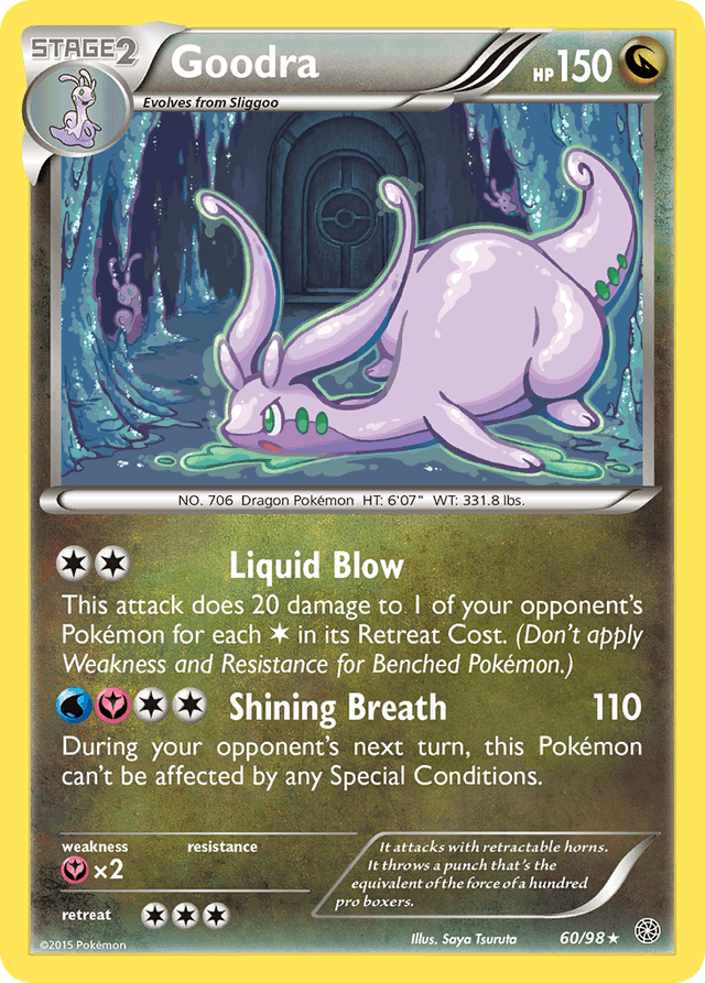 Carta Goodra 60/98 do set Ancient Origins — Pokémon TCG | Bynx