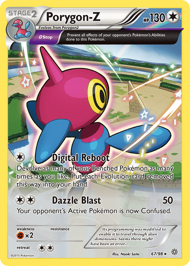 Carta Porygon-Z 67/98 do set Ancient Origins — Pokémon TCG | Bynx