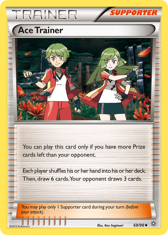 Carta Ace Trainer 69/98 do set Ancient Origins — Pokémon TCG | Bynx