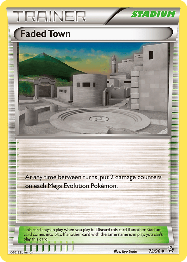 Carta Faded Town 73/98 do set Ancient Origins — Pokémon TCG | Bynx