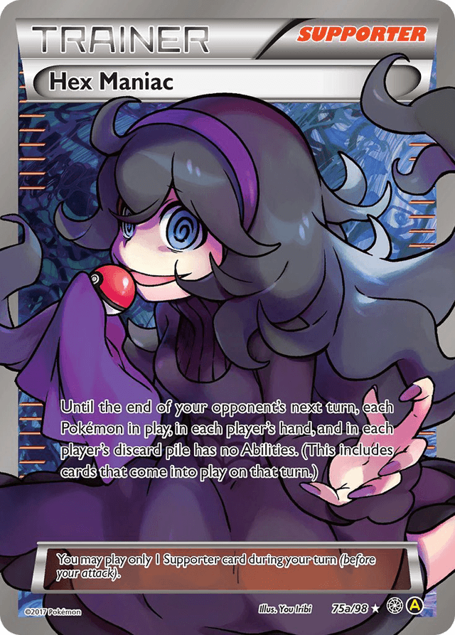 Carta Hex Maniac 75a/98 do set Ancient Origins — Pokémon TCG | Bynx
