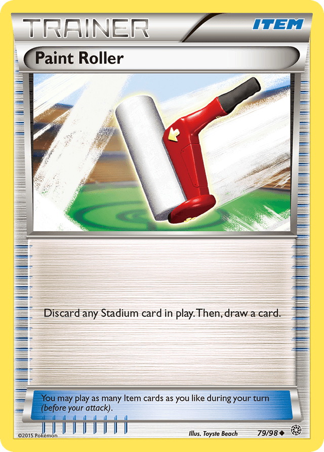 Carta Paint Roller 79/98 do set Ancient Origins — Pokémon TCG | Bynx