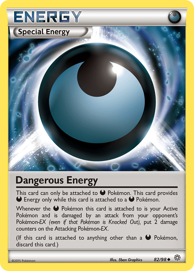Carta Dangerous Energy 82/98 do set Ancient Origins — Pokémon TCG | Bynx