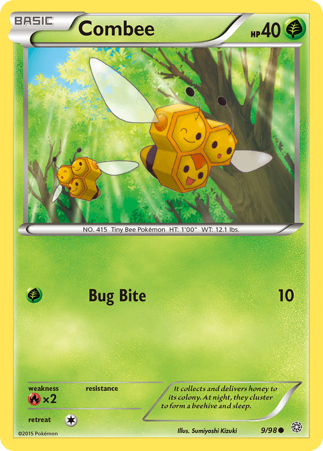 Carta Combee 9/98 do set Ancient Origins — Pokémon TCG | Bynx