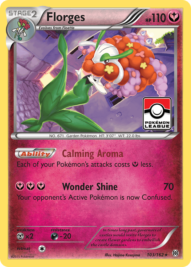Carta Florges 103/162 do set BREAKthrough — Pokémon TCG | Bynx