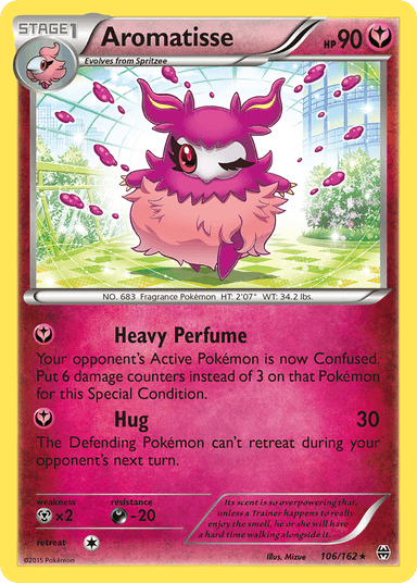 Carta Aromatisse 106/162 do set BREAKthrough — Pokémon TCG | Bynx