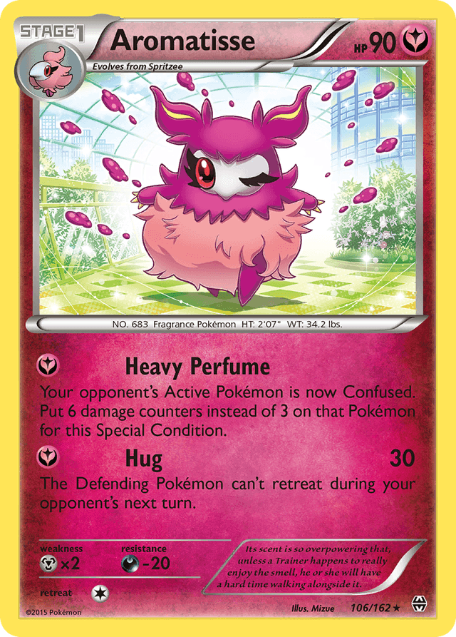 Carta Aromatisse 106/162 do set BREAKthrough — Pokémon TCG | Bynx