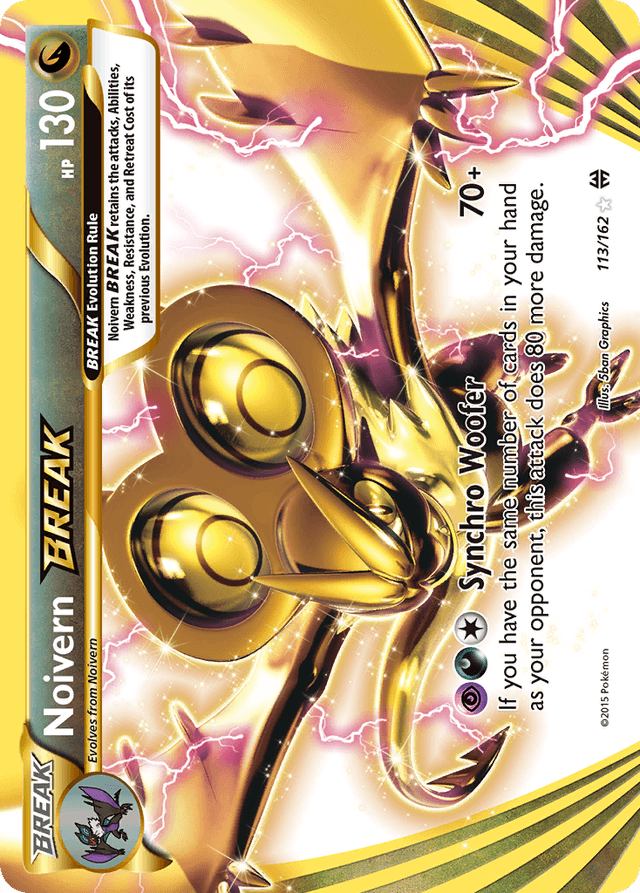 Carta Noivern BREAK 113/162 do set BREAKthrough — Pokémon TCG | Bynx