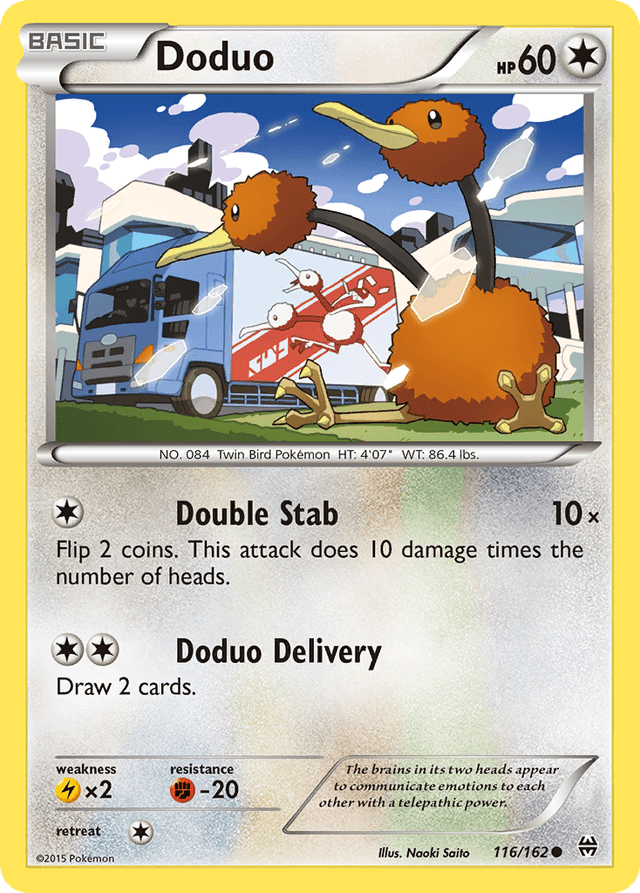 Carta Doduo 116/162 do set BREAKthrough — Pokémon TCG | Bynx