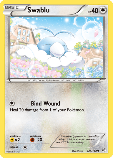 Carta Swablu 124/162 do set BREAKthrough — Pokémon TCG | Bynx
