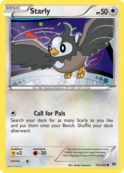 Starly 125/162 — Turbo Revolução