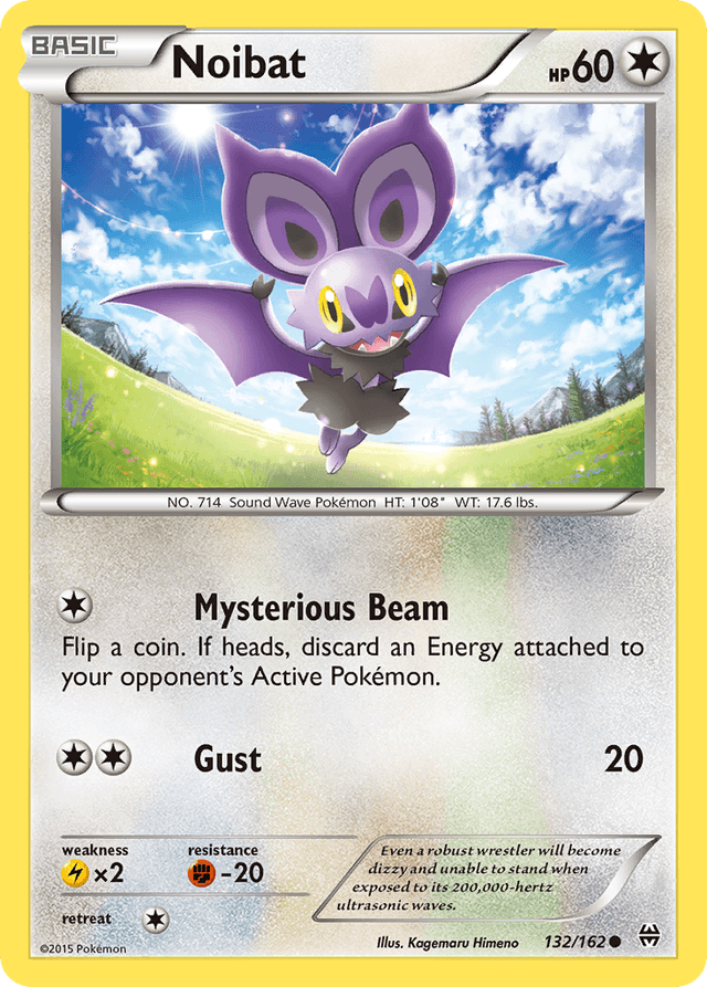 Carta Noibat 132/162 do set BREAKthrough — Pokémon TCG | Bynx