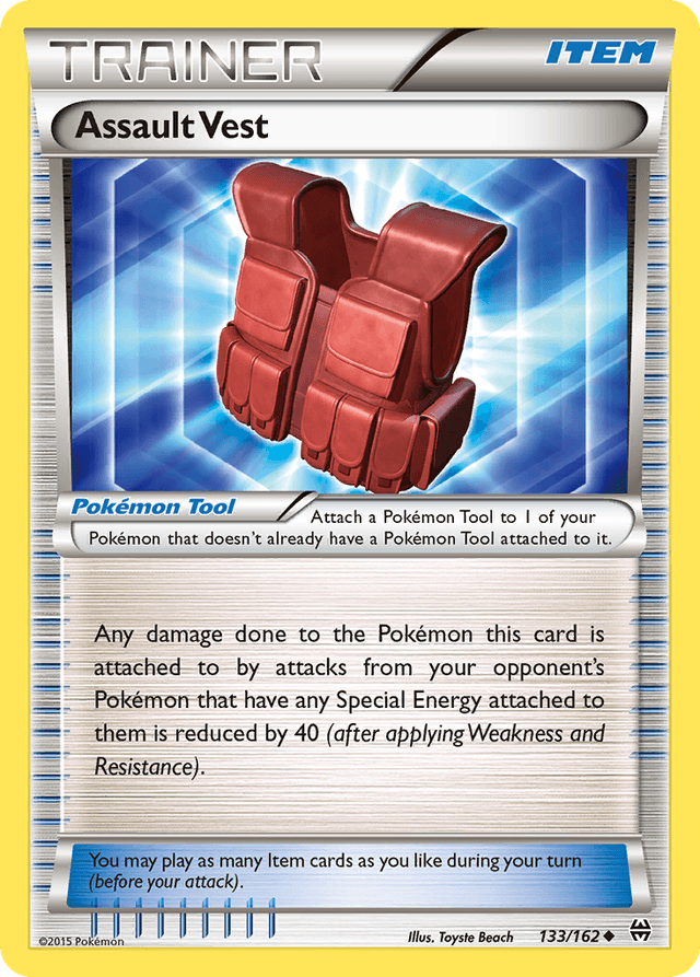 Carta Assault Vest 133/162 do set BREAKthrough — Pokémon TCG | Bynx