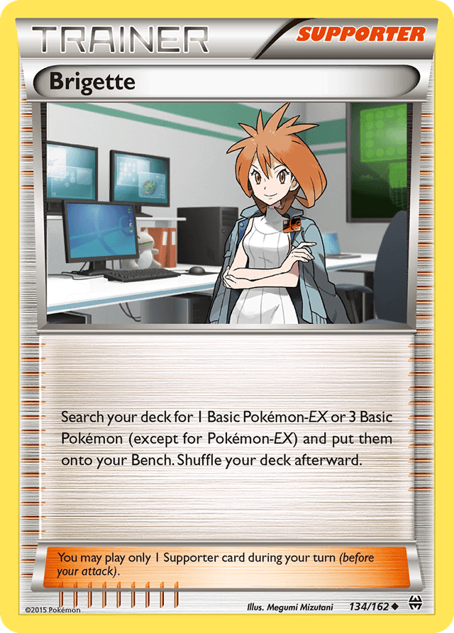 Carta Brigette 134/162 do set BREAKthrough — Pokémon TCG | Bynx
