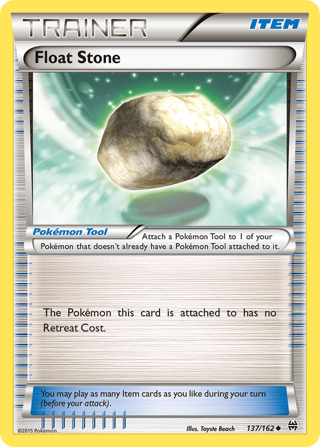 Carta Float Stone 137/162 do set BREAKthrough — Pokémon TCG | Bynx