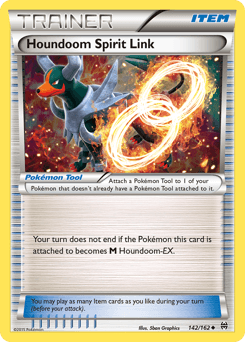 Houndoom Spirit Link 142/162 — Turbo Revolução
