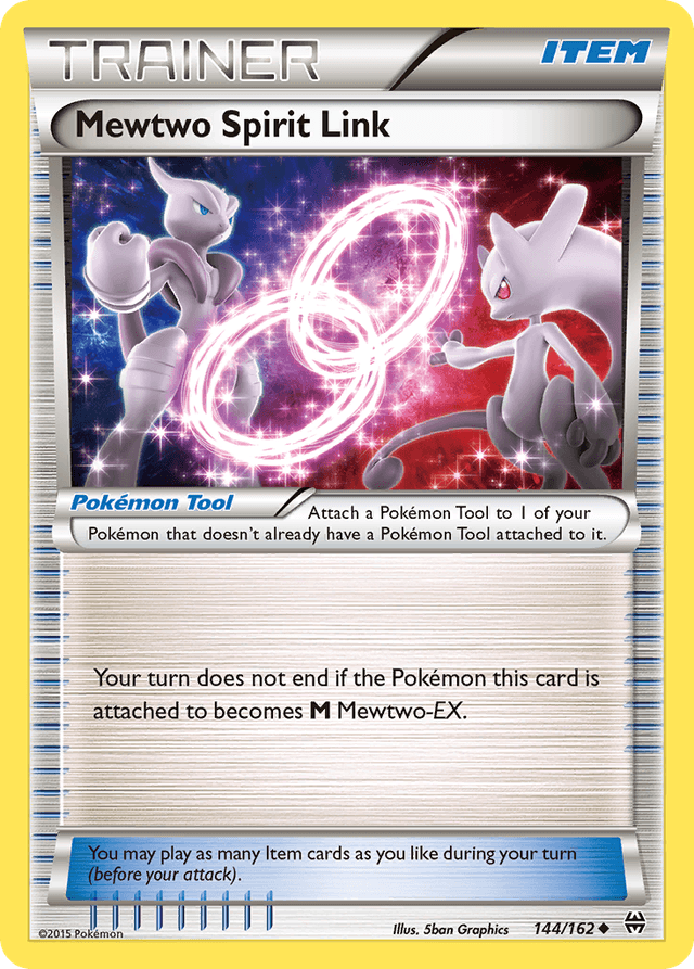 Carta Mewtwo Spirit Link 144/162 do set BREAKthrough — Pokémon TCG | Bynx
