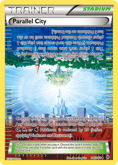Carta Parallel City 145/162 do set BREAKthrough — Pokémon TCG | Bynx