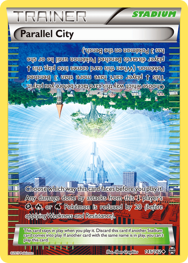 Carta Parallel City 145/162 do set BREAKthrough — Pokémon TCG | Bynx