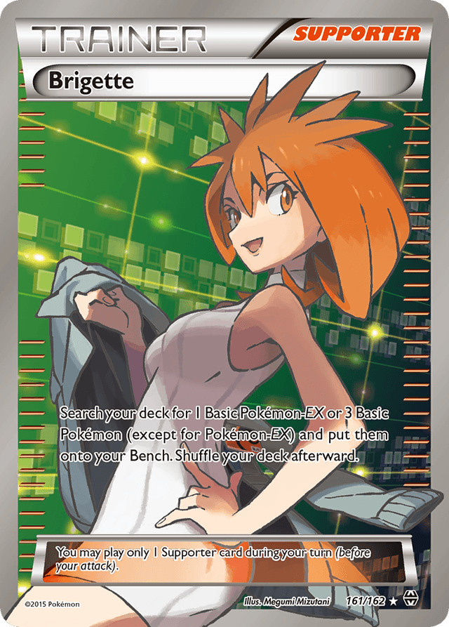 Carta Brigette 161/162 do set BREAKthrough — Pokémon TCG | Bynx