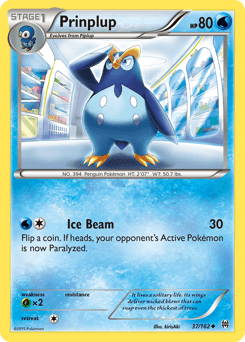 Prinplup 37/162 — Turbo Revolução