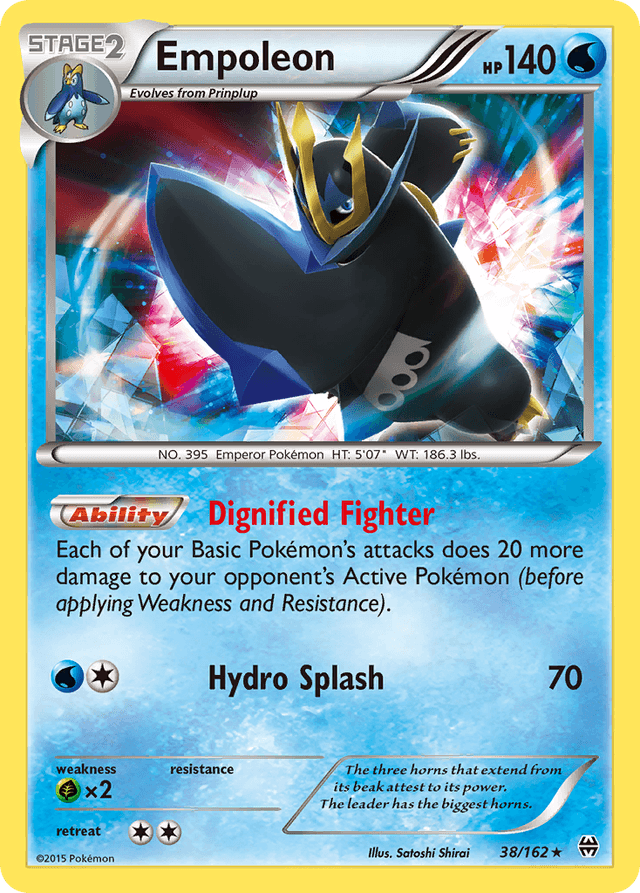 Carta Empoleon 38/162 do set BREAKthrough — Pokémon TCG | Bynx