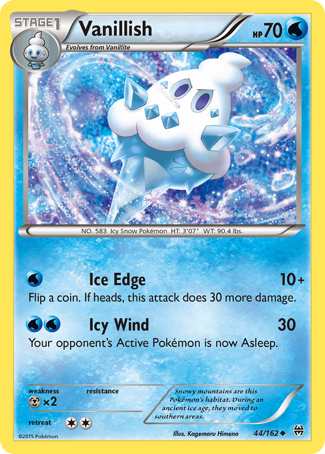 Carta Vanillish 44/162 do set BREAKthrough — Pokémon TCG | Bynx