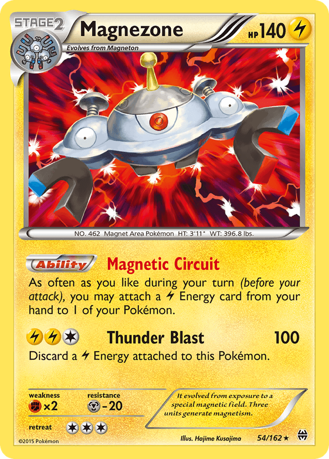 Carta Magnezone 54/162 do set BREAKthrough — Pokémon TCG | Bynx