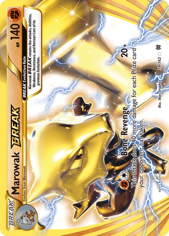 Carta Marowak BREAK 79/162 do set BREAKthrough — Pokémon TCG | Bynx
