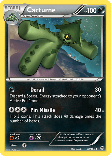 Carta Cacturne 88/162 do set BREAKthrough — Pokémon TCG | Bynx