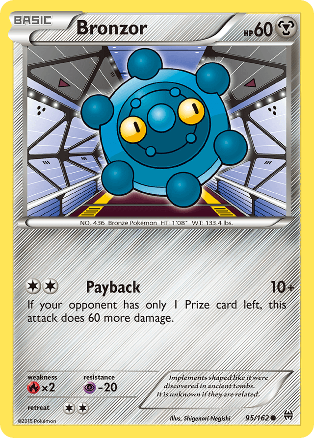 Carta Bronzor 95/162 do set BREAKthrough — Pokémon TCG | Bynx
