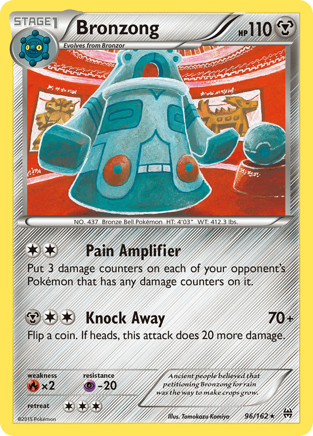 Carta Bronzong 96/162 do set BREAKthrough — Pokémon TCG | Bynx
