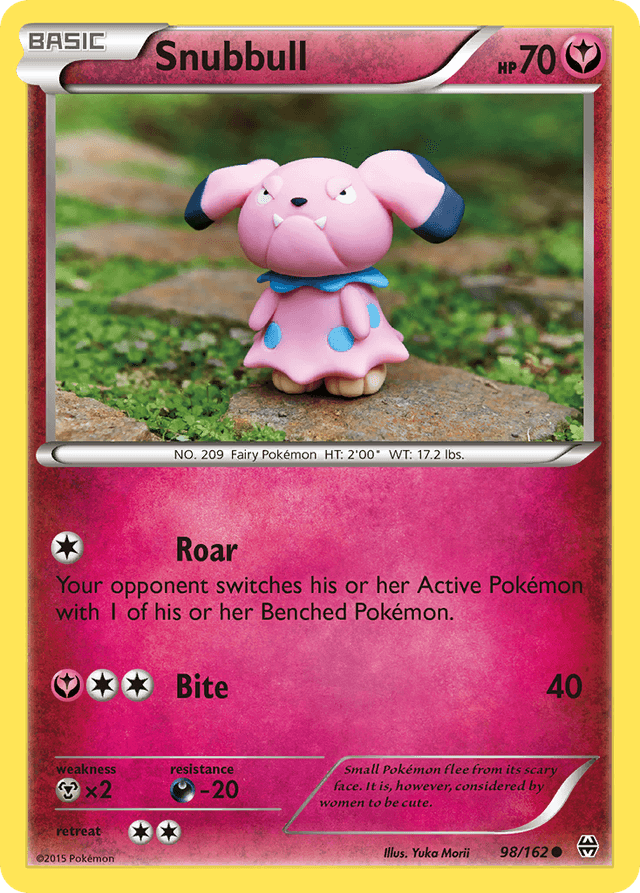 Carta Snubbull 98/162 do set BREAKthrough — Pokémon TCG | Bynx