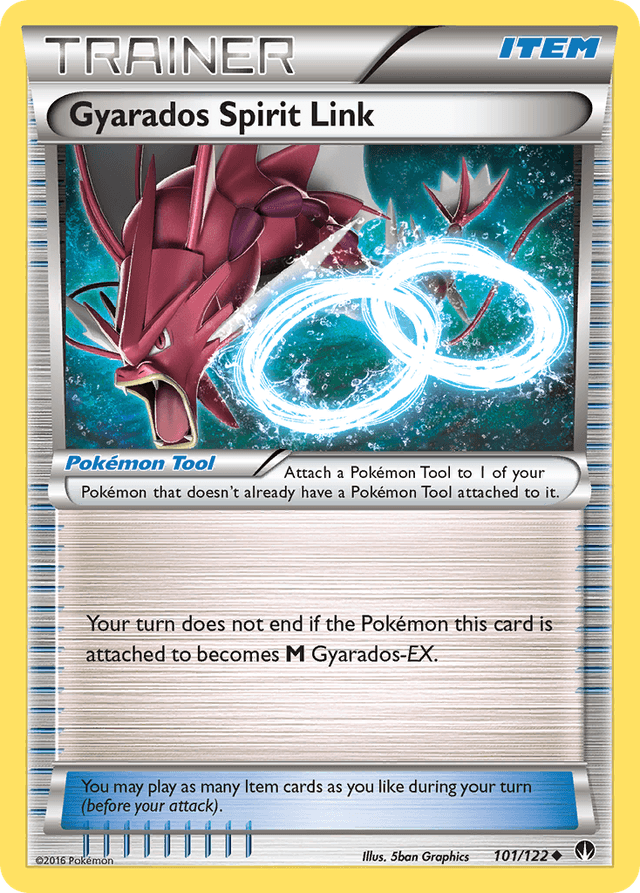 Carta Gyarados Spirit Link 101/122 do set BREAKpoint — Pokémon TCG | Bynx