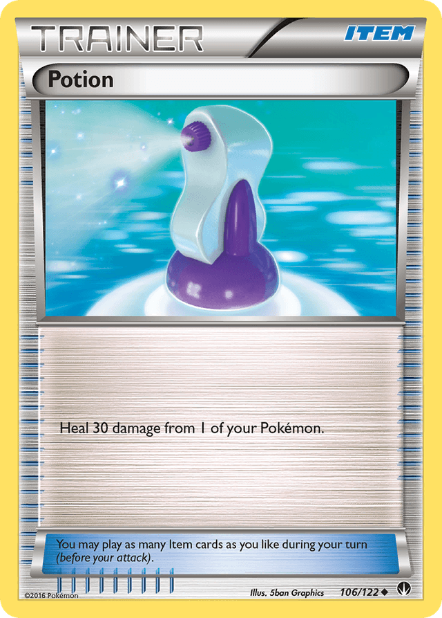 Carta Potion 106/122 do set BREAKpoint — Pokémon TCG | Bynx