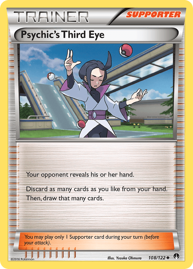 Carta Psychic's Third Eye 108/122 do set BREAKpoint — Pokémon TCG | Bynx