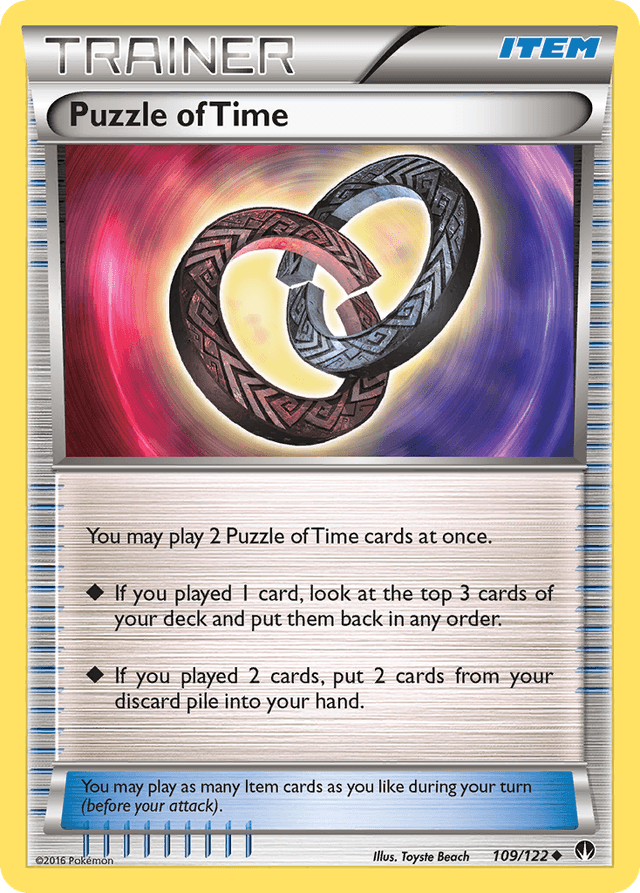 Carta Puzzle of Time 109/122 do set BREAKpoint — Pokémon TCG | Bynx