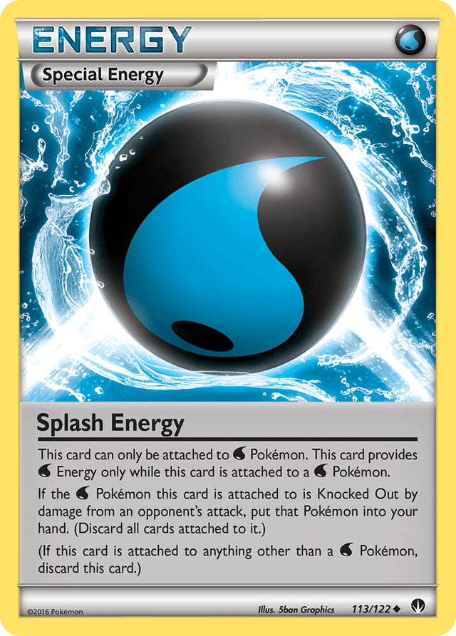 Carta Splash Energy 113/122 do set BREAKpoint — Pokémon TCG | Bynx
