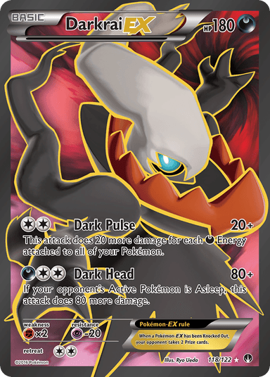 Carta Darkrai-EX 118/122 do set BREAKpoint — Pokémon TCG | Bynx