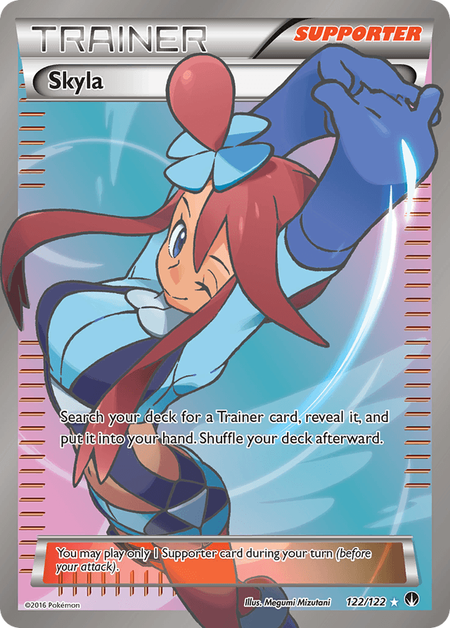 Carta Skyla 122/122 do set BREAKpoint — Pokémon TCG | Bynx