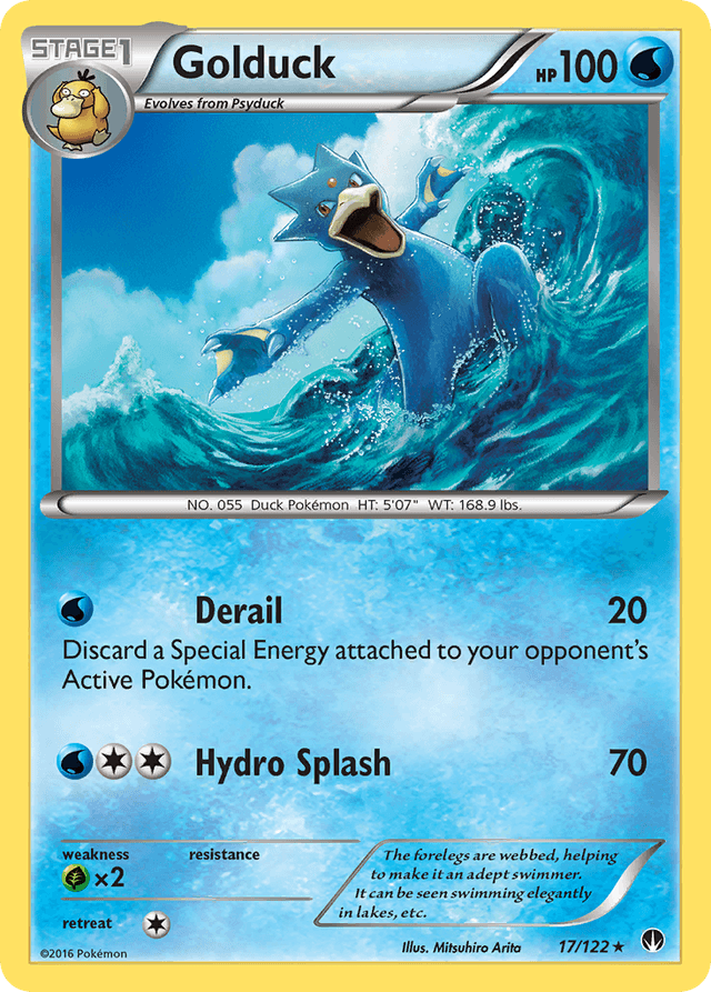 Carta Golduck 17/122 do set BREAKpoint — Pokémon TCG | Bynx