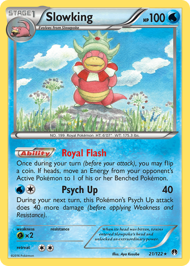 Carta Slowking 21/122 do set BREAKpoint — Pokémon TCG | Bynx