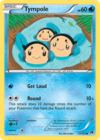 Carta Tympole 33/122 do set BREAKpoint — Pokémon TCG | Bynx