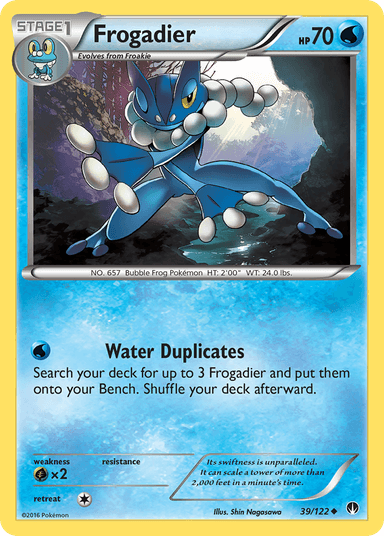 Carta Frogadier 39/122 do set BREAKpoint — Pokémon TCG | Bynx