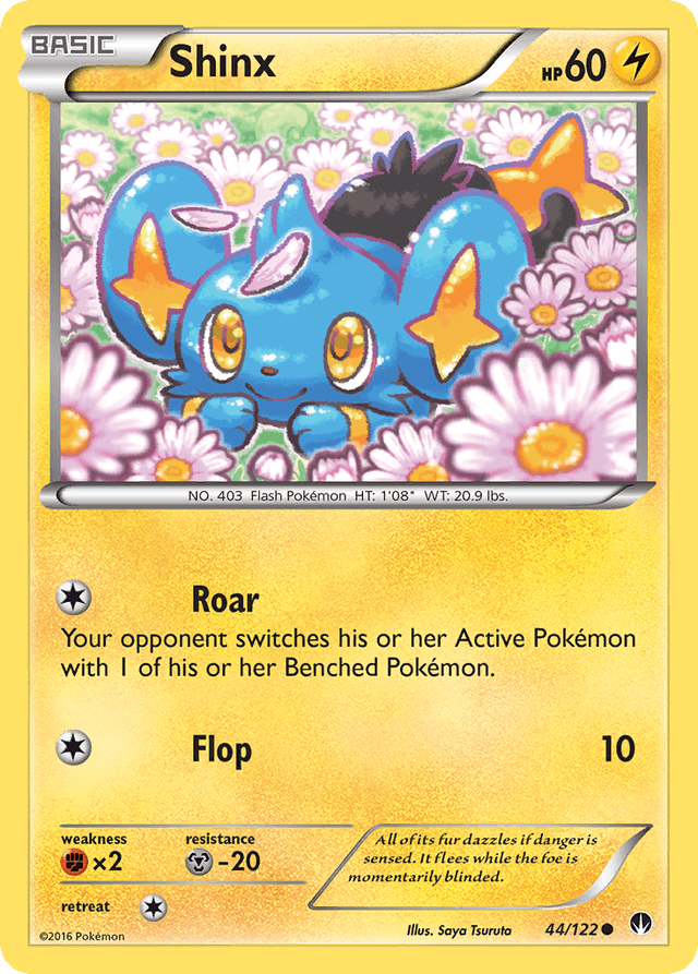 Carta Shinx 44/122 do set BREAKpoint — Pokémon TCG | Bynx