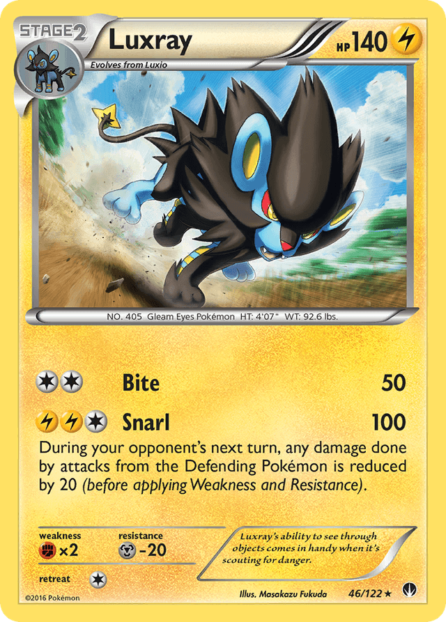 Carta Luxray 46/122 do set BREAKpoint — Pokémon TCG | Bynx