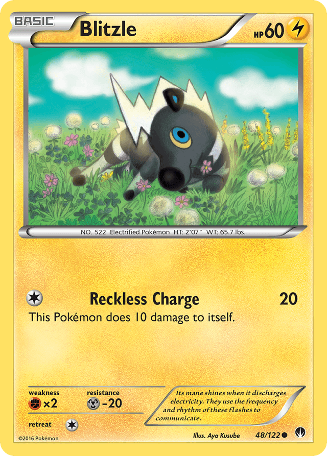 Carta Blitzle 48/122 do set BREAKpoint — Pokémon TCG | Bynx