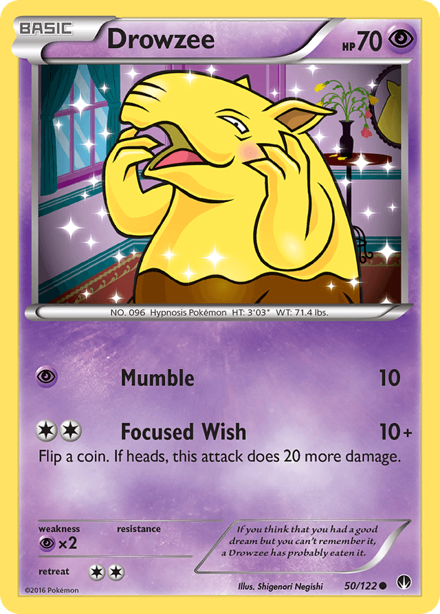Carta Drowzee 50/122 do set BREAKpoint — Pokémon TCG | Bynx