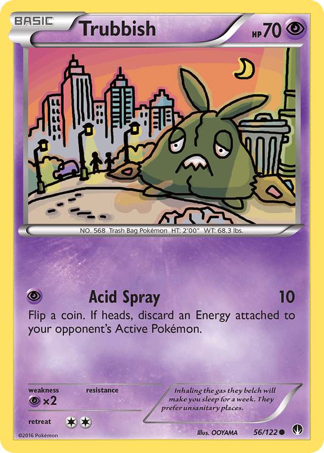 Carta Trubbish 56/122 do set BREAKpoint — Pokémon TCG | Bynx