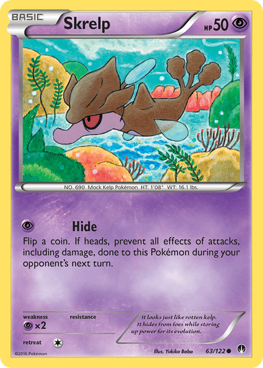 Carta Skrelp 63/122 do set BREAKpoint — Pokémon TCG | Bynx
